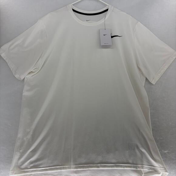 Nike Other - Nike Dri-FIT Men's XXL Short-Sleeve Fitness Training T-Shirt White NWT